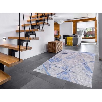 Tenton Modern Szőnyeg Kék Bézs 150 x 230 cm