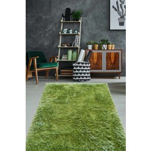 Thaiföld puha zöld shaggy szőnyeg modern 80 x 150 cm