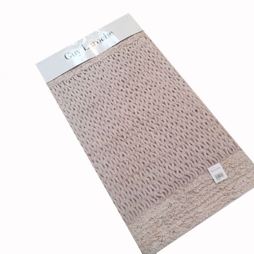Tiara Guy Laroche Egyedi Prémium Fürdőszoba Szőnyeg Bézs 55 x 85 cm