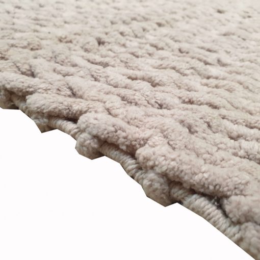 Tiara Guy Laroche Egyedi Prémium Fürdőszoba Szőnyeg Bézs 55 x 85 cm