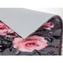 Valero konyhai szőnyeg virág rózsa szürke 50 x 70 cm