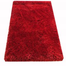 Vietnam piros shaggy szőnyeg 80 x 150 cm