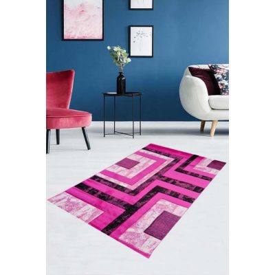 Vinna Nagyméretű Modern Rózsaszín Szőnyeg 200 x 300 cm