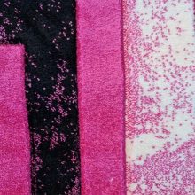 Vinna Nagyméretű Modern Rózsaszín Szőnyeg 200 x 300 cm