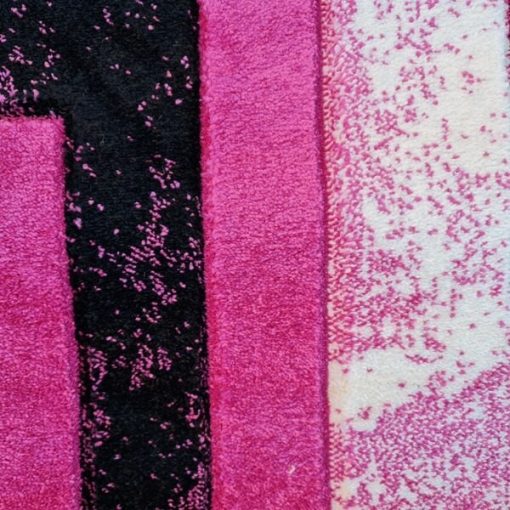 Vinna Nagyméretű Modern Rózsaszín Szőnyeg 200 x 300 cm