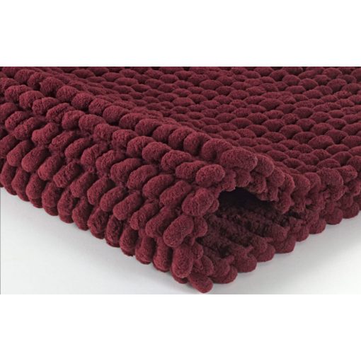 Violeta bordó prémium fürdőszoba szőnyeg 60 x 100 cm Kleine Wolke