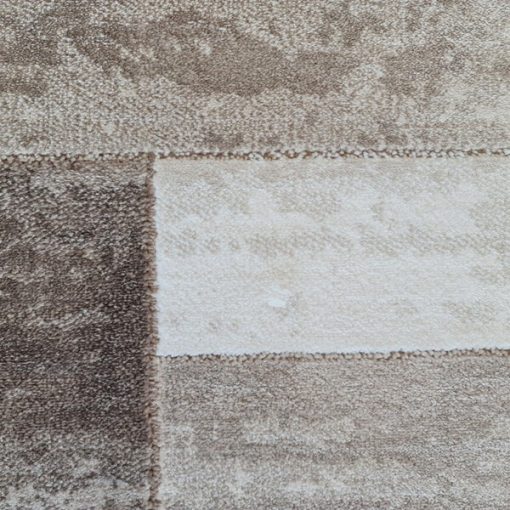 Wenner modern puha szőnyeg 70x100 cm barna bézs