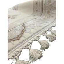 Wienna ovál futószőnyeg krém - barna 80 x 300 cm