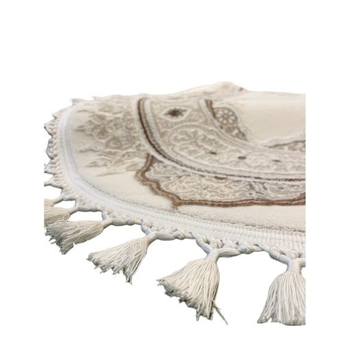 Wienna ovál futószőnyeg krém-barna 80 x 150 cm