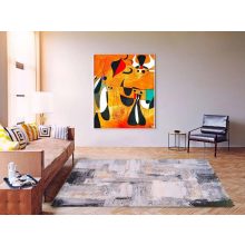 Zadovec Modern Nagyméretű Szőnyeg Szürke Barna 300 x 400 cm