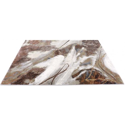 Zahari drapp barna modern szőnyeg 240 x 340 cm