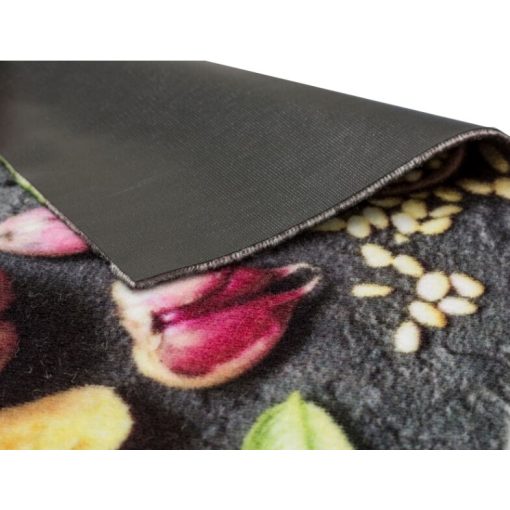 Zanzibár konyhai szőnyeg virágos 50 x 150 cm