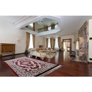   Zenóbia nagyméretű klasszikus szőnyeg 200 x 300 cm bordó bézs