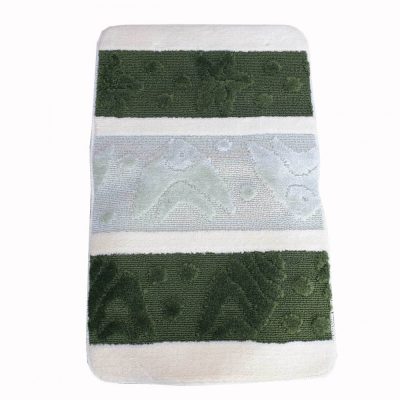 Zeusz 3 részes Zöld Fürdőszoba Szőnyeg Szett