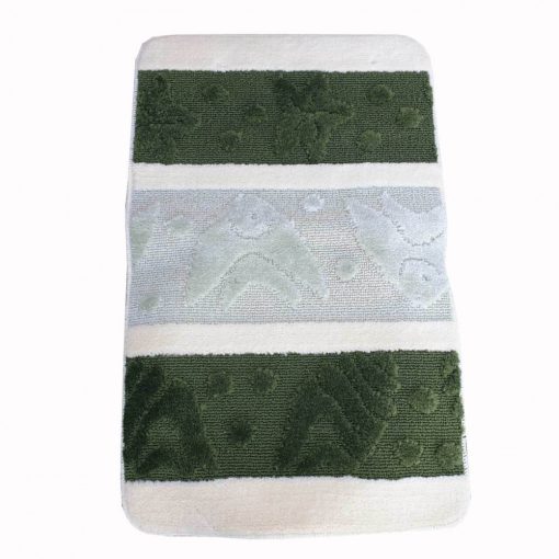 Zeusz 3 részes Zöld Fürdőszoba Szőnyeg Szett