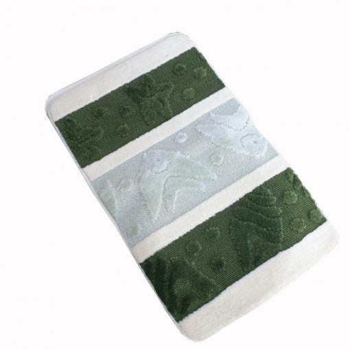 Zeusz 3 részes Zöld Fürdőszoba Szőnyeg Szett