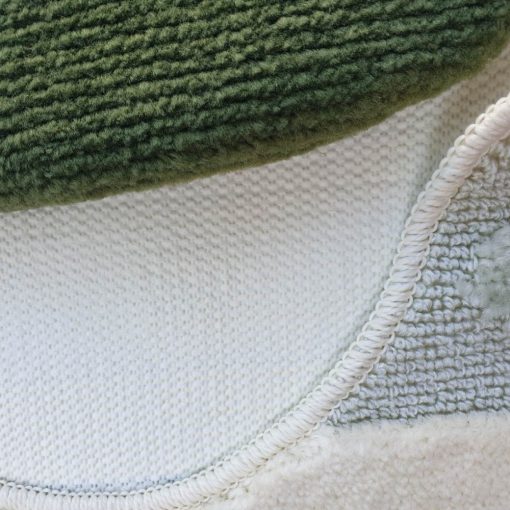 Zeusz 3 részes Zöld Fürdőszoba Szőnyeg Szett