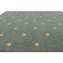 Zotmund Irodai Szőnyeg Padlószőnyeg Pöttyös 4 m széles zöld