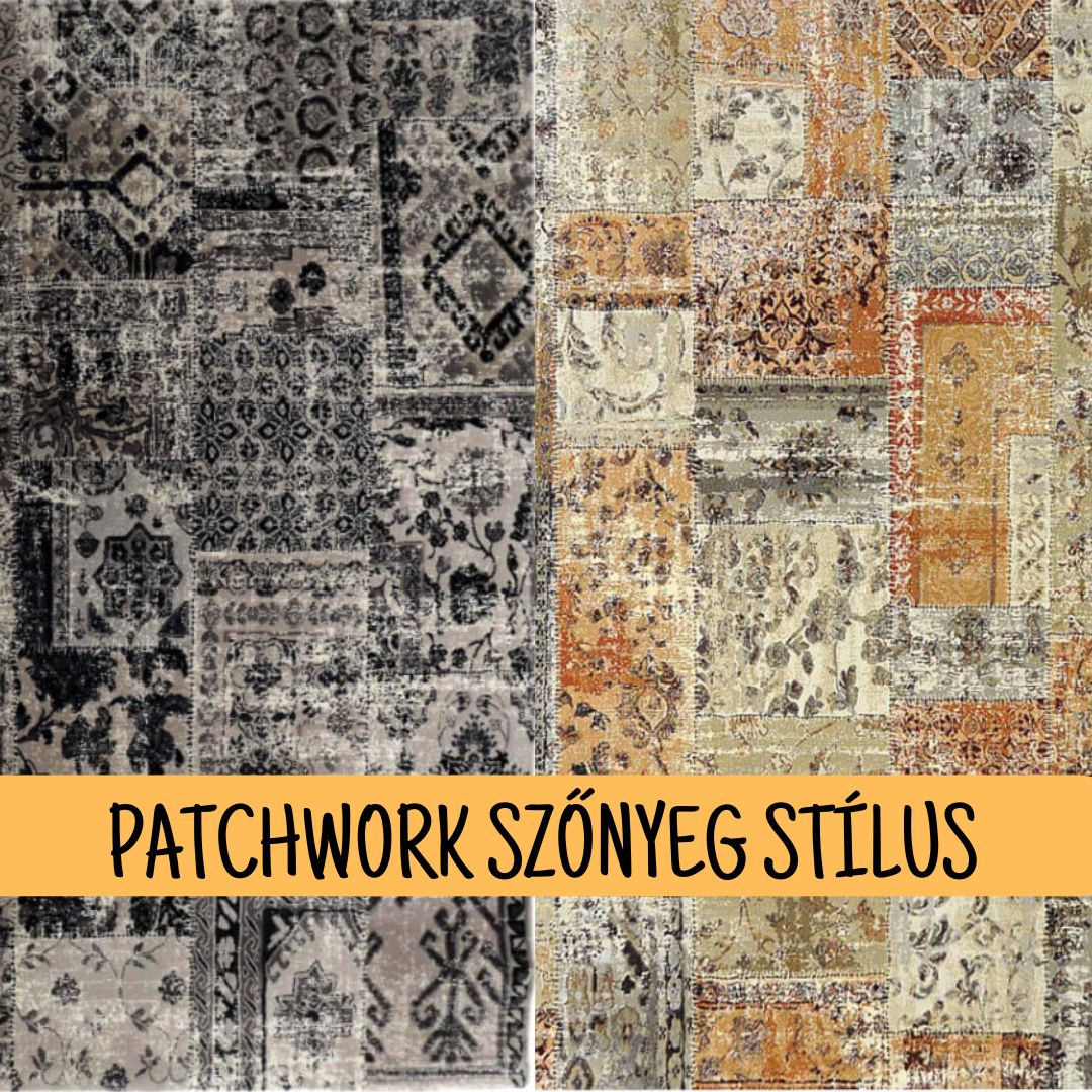 Patchwork szőnyeg stílus - Hagyományos és modern egyszerre